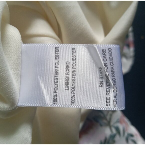 Danny & Nicole Floral Embroidered Midi Dress Size 8 – Sleeveless Summer Party - Picture 11 of 11